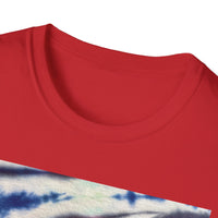 VARIANCE:  Vibrant Swirl snippet, Tie-Dye Unisex T-Shirt, Summer Vibes, Festival Wear, Eco-Friendly Gift, Casual Comfort Wear
