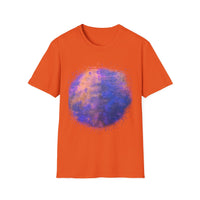 HURRICANE RIDGE: Vibrant Abstract Art T-Shirt | Unisex Softstyle Tee, Casual Wear, Gift for Art Lovers, Summer Vibes, Unique Statement Piece