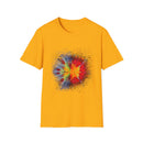 Supersonic 2:  Vibrant Splash Art Unisex T-Shirt, Colorful Tee, Casual Wear, Festival Shirt, Graphic Tee, Gift for Art Lovers