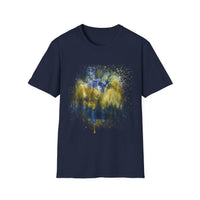 PARADIGM SHIFT: Dream quality, Vibrant Tie-Dye Unisex T-Shirt, Colorful Graphic Tee for Festivals, Gifting, Summer Wear, Relaxed Vibe, Unisex Apparel