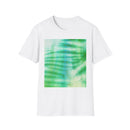 SWAMI: Soft, dreamy sea green/blue Tie-Dye Unisex T-Shirt, Festival Wear, Casual Style, Summer Vibes, Gift for Friends, Eco-Friendly Fashion