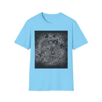 COMET: Galaxy inspired, Artistic Floral Unisex T-Shirt, Casual Wear, Gift for Nature Lovers, Summer Outfit, Trendy Graphic Tee