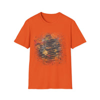 MIDNIGHT SUN: Galaxy, spray style, Abstract Art Unisex T-Shirt – Trendy Graphic Tee for Casual Wear, Unique Gift for Art Lovers, Summer Fashion, Street Style