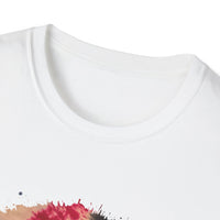 Boomerang Blaze 2:  Tie Dye Unisex Softstyle T-Shirt - Bohemian Vibes for Casual Wear, Summer Festivals, Gift Ideas, Eco-Friendly Fashion, Everyday Comfort