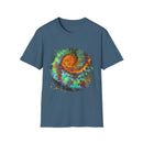 Whiplash 2:  Vibrant Spiral Tie-Dye Unisex T-Shirt, Soft Tee, Colorful Casual Tee, Summer Style shirt, Eco-friendly Gift, Festival Wear