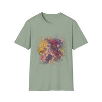 Jupiter Jewel 2:    Vibrant Artistic Unisex T-Shirt, Artistic Tee, Colorful Graphic Shirt, Casual Wear, Gift for Art Lovers, Birthday Present