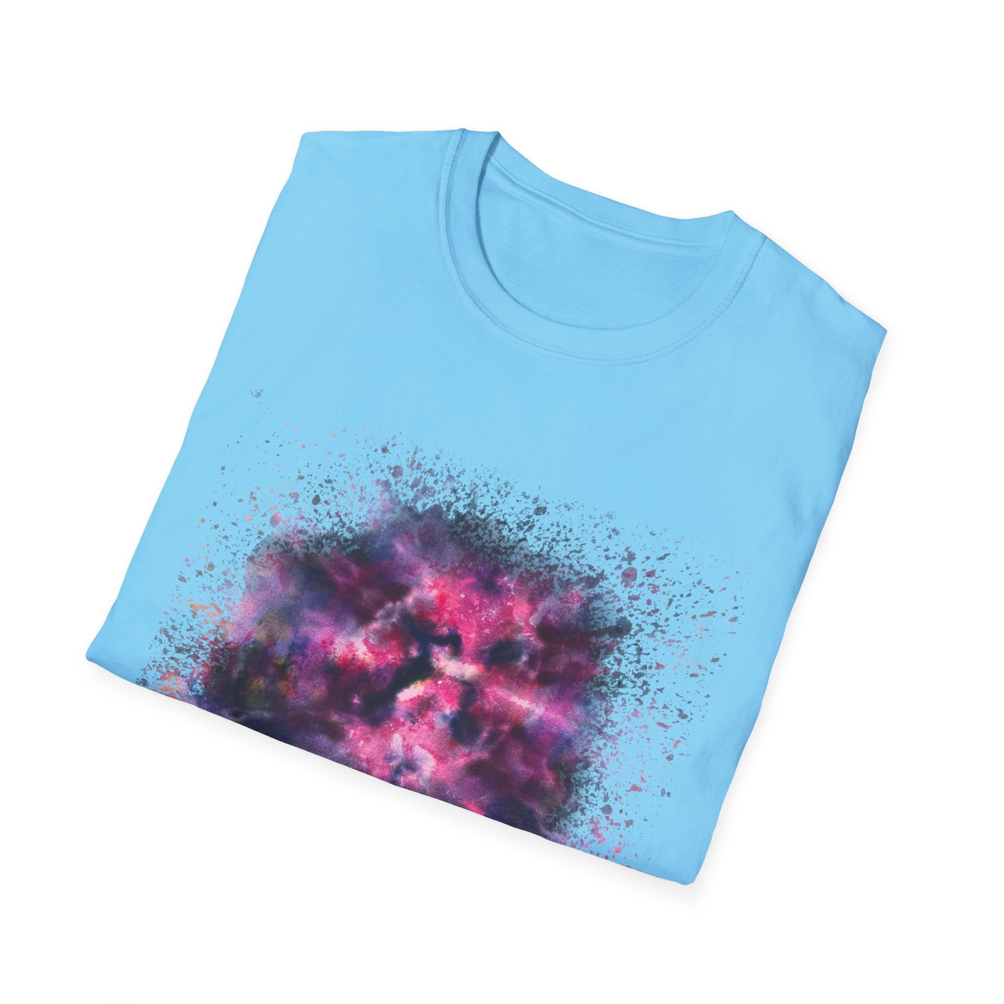 Sundance Citation 2: Galactic Drip Splash Unisex T-Shirt - Cosmic Art Tee, Graphic Shirt for Space Lovers, Gift for Astronomy Fans, Unique Trendy Apparel