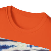 VARIANCE:  Vibrant Swirl snippet, Tie-Dye Unisex T-Shirt, Summer Vibes, Festival Wear, Eco-Friendly Gift, Casual Comfort Wear