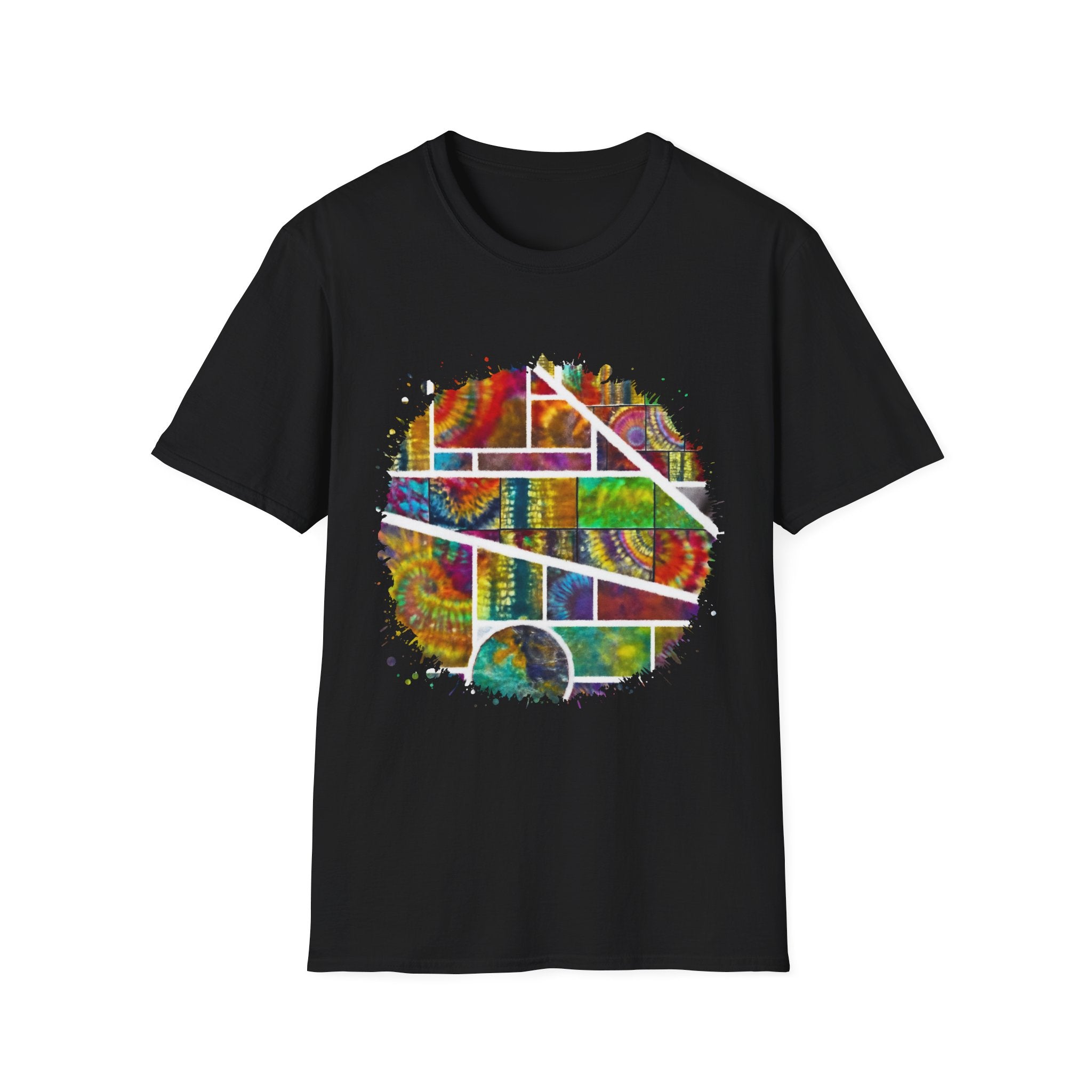San Mateo Magic 2:  Vibrant Artistic Unisex T-Shirt, Colorful Graphic Tee, Trendy Casual Shirt, Unique Gift for Art Lovers, Summer Essential