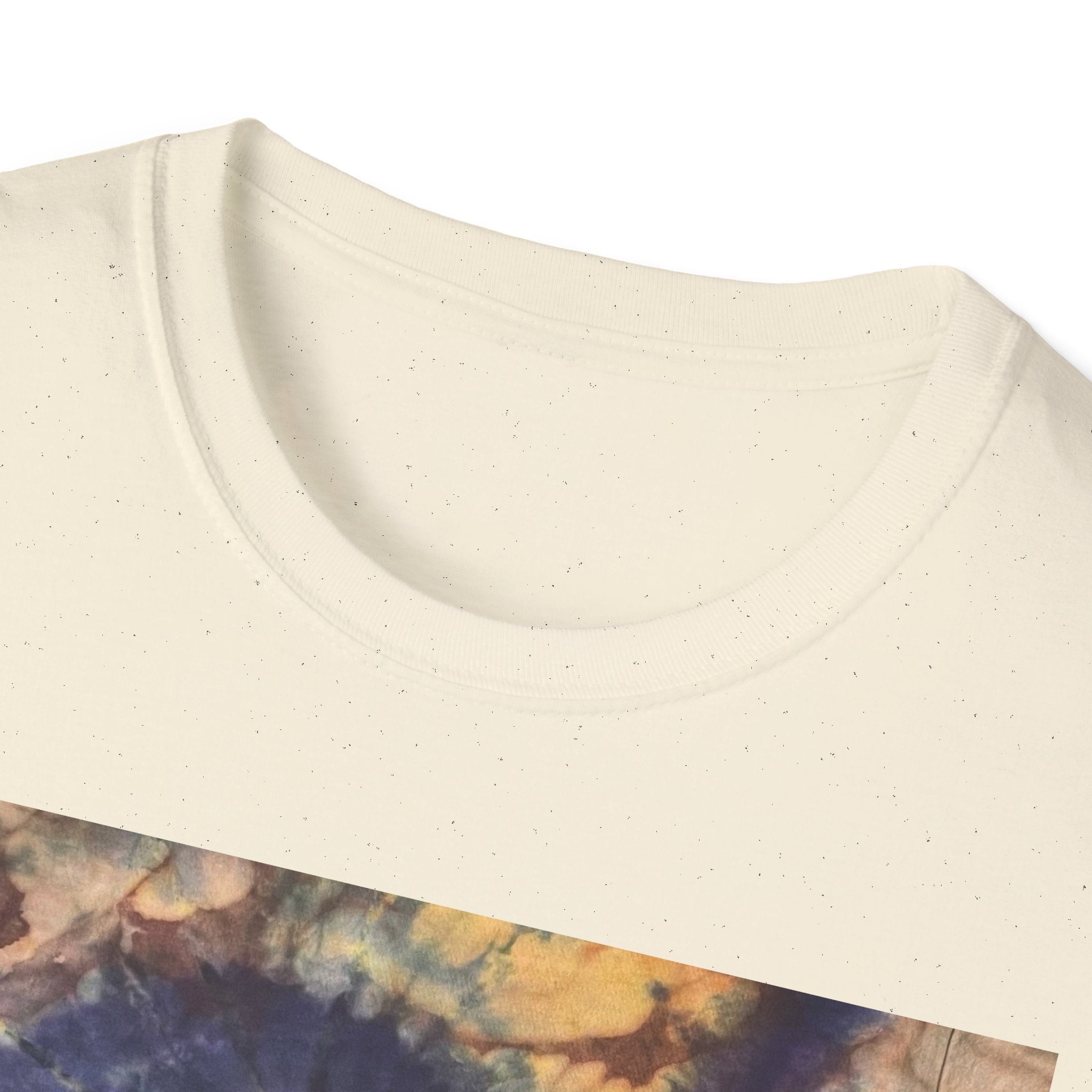 MOCHA SPIDER DANCE:  Unique Spiral Tie-Dye Unisex T-Shirt, Boho Chic Tee, Summer Vibes Top, Festival Wear, Eco-Friendly Gift