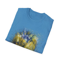 PARADIGM SHIFT: Dream quality, Vibrant Tie-Dye Unisex T-Shirt, Colorful Graphic Tee for Festivals, Gifting, Summer Wear, Relaxed Vibe, Unisex Apparel
