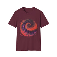 Powerball Bliss 2:  Whimsical Watercolor Spiral T-Shirt, Unisex Tee, Artistic Apparel, Casual Wear, Gift for Art Lovers, Unique Festival Outfit