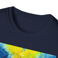 ZENITH: Excellence! Vibrant Tie-Dye Unisex Softstyle T-Shirt | Perfect for Summer Festivals, Beach Days, Casual Outfits, Gift for Friends, Men's and [...]
