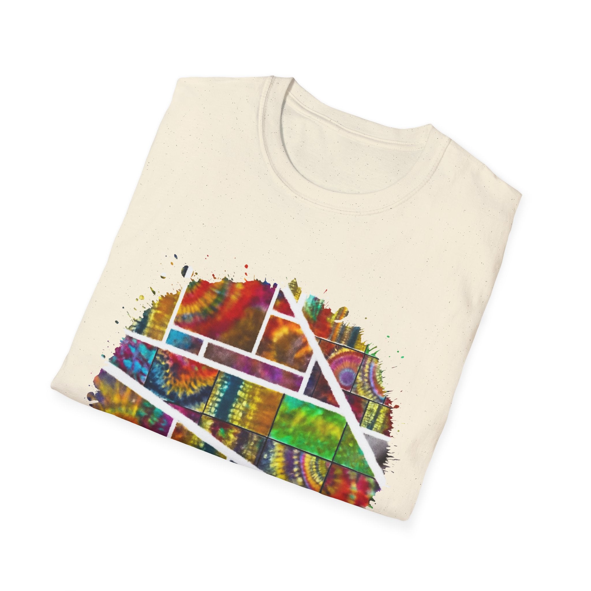 San Mateo Magic 2:  Vibrant Artistic Unisex T-Shirt, Colorful Graphic Tee, Trendy Casual Shirt, Unique Gift for Art Lovers, Summer Essential