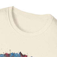 Habanero Helix 2:  Vibrant Tie-Dye Unisex T-Shirt, Retro Graphic Tee, Casual Wear, Unique Gift, Festival Fashion, Summer Apparel