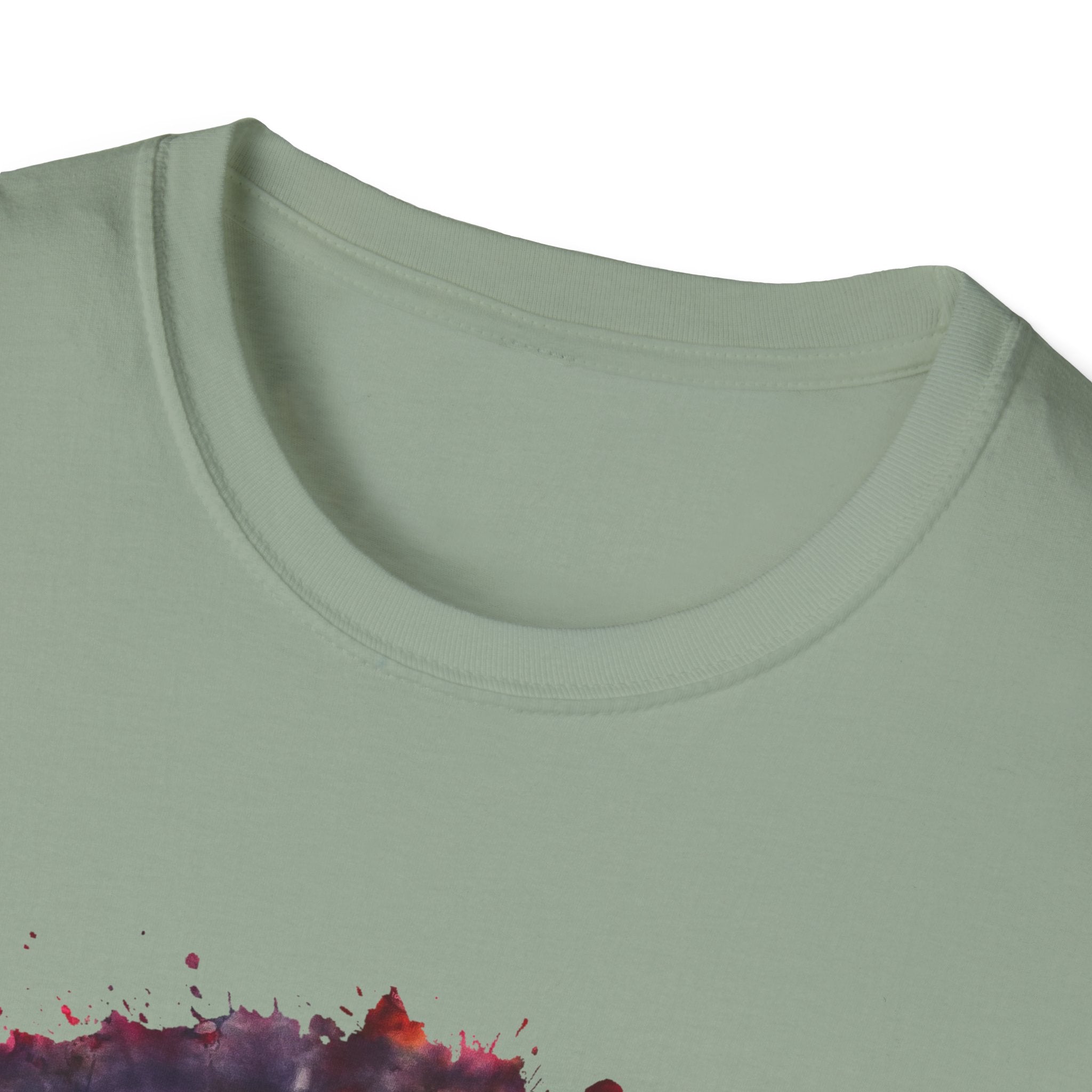 Scarlet Saga 2:  Spiral Tie-Dye Unisex Softstyle T-Shirt | Boho Chic, Casual Wear, Gift for Artists, Summer Fashion, Music Festivals