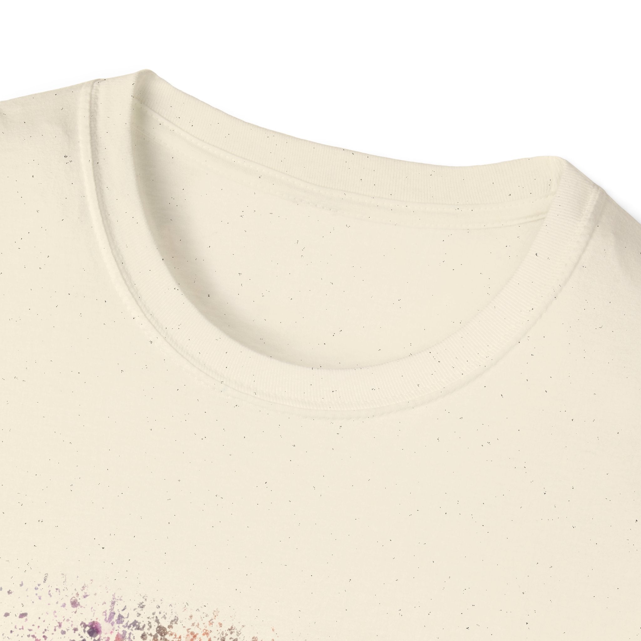 Fantasia 2:  Vibrant Splash Drip Art T-Shirt, Artistic Tee, Unisex Graphic Shirt, Trendy Casual Wear, Unique Gift for Art Lovers