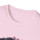 Tangerine Tiger 2:  Artistic Tie-Dye Unisex Softstyle T-Shirt, Casual Wear, Festival Outfit, Gift for Him/Her, Summer Vibes, Eco-Friendly Fashion