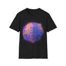 HURRICANE RIDGE: Vibrant Abstract Art T-Shirt | Unisex Softstyle Tee, Casual Wear, Gift for Art Lovers, Summer Vibes, Unique Statement Piece