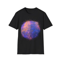 HURRICANE RIDGE: Vibrant Abstract Art T-Shirt | Unisex Softstyle Tee, Casual Wear, Gift for Art Lovers, Summer Vibes, Unique Statement Piece