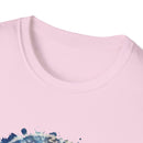 KINETIX:  Dream inspired, Spiritual Tie-Dye T-Shirt, Relaxed Vibes, Unisex Tee, Gift for Yoga Lovers, Bohemian Style, Festival Apparel