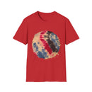Boomerang Blaze 2:  Tie Dye Unisex Softstyle T-Shirt - Bohemian Vibes for Casual Wear, Summer Festivals, Gift Ideas, Eco-Friendly Fashion, Everyday Comfort
