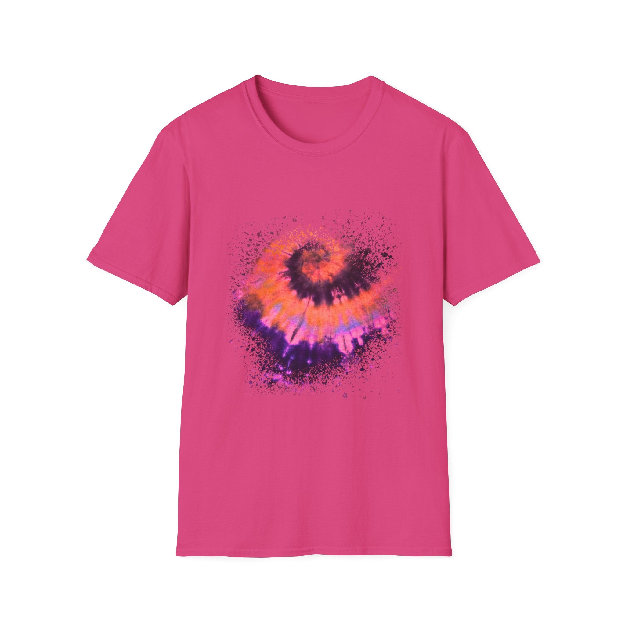 Indigo Odyssey 2:  Vibrant Tie-Dye Unisex T-Shirt | Soft Stylish Tee for Festivals, Casual Wear, Gifts, Summer Events, Parties
