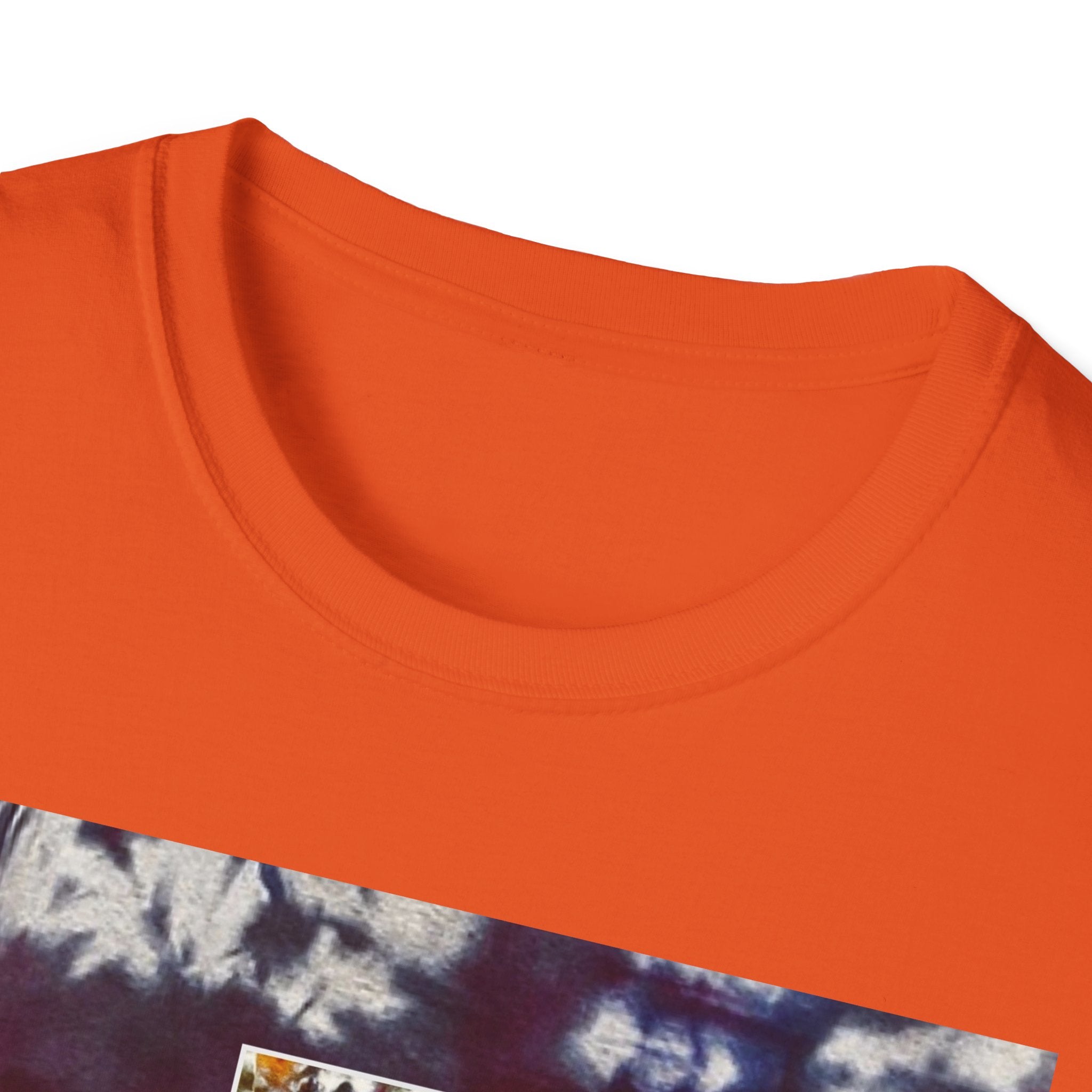 REGATTA ONE: Bold Tie Dye collage, Unisex Softstyle T-Shirt