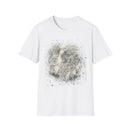 GRAVITY:  Gritty, edgy, Monochrome Tie-Dye Unisex T-Shirt, Casual Everyday Wear, Gift for Friends, Trendy Summer Fashion, Unique Art Apparel