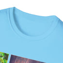 NORTHERN LIGHTS: Vibrant  Tie Dye collage Art, Unisex Softstyle T-Shirt | Casual Fashion, Gift for Art Lovers, Summer Wear, Festival Outfit, Unique Graphic Tee