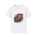 Smoke and Mirrors 2:  Vibrant Art Graphic Tee, Unisex Softstyle T-Shirt, Casual Wear, Stylish Gift, Artistic Fashion, Everyday Comfort, Unique Design