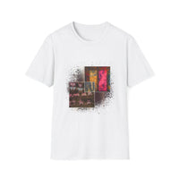 Smoke and Mirrors 2:  Vibrant Art Graphic Tee, Unisex Softstyle T-Shirt, Casual Wear, Stylish Gift, Artistic Fashion, Everyday Comfort, Unique Design