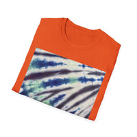 VARIANCE:  Vibrant Swirl snippet, Tie-Dye Unisex T-Shirt, Summer Vibes, Festival Wear, Eco-Friendly Gift, Casual Comfort Wear