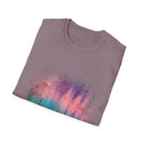 Momentum 2:  Colorful Abstract Unisex T-Shirt | Softstyle Tee for Casual Outings, Gifts, Festivals, Summer Vibes, Daily Wear
