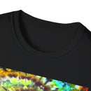 GIDEON: Vibrant swirl Tie-Dye T-Shirt for Festivals, Casual Wear, Spiritual Retreats, Gifts for Friends, Summer Style Essentials