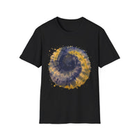 ECLIPSE: Blindside eclipse inspired, Tie-Dye Unisex Softstyle T-Shirt | Comfortable Casual Tee, Unique Graphic Shirt, Trendy Summer Wear, Gift for Her and Him