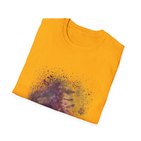 Amber Prerogative 2:  Colorful Splash Unisex Softstyle T-Shirt, Casual Wear, Gift for Art Lovers, Summer Fashion, Vibrant Graphic Tee