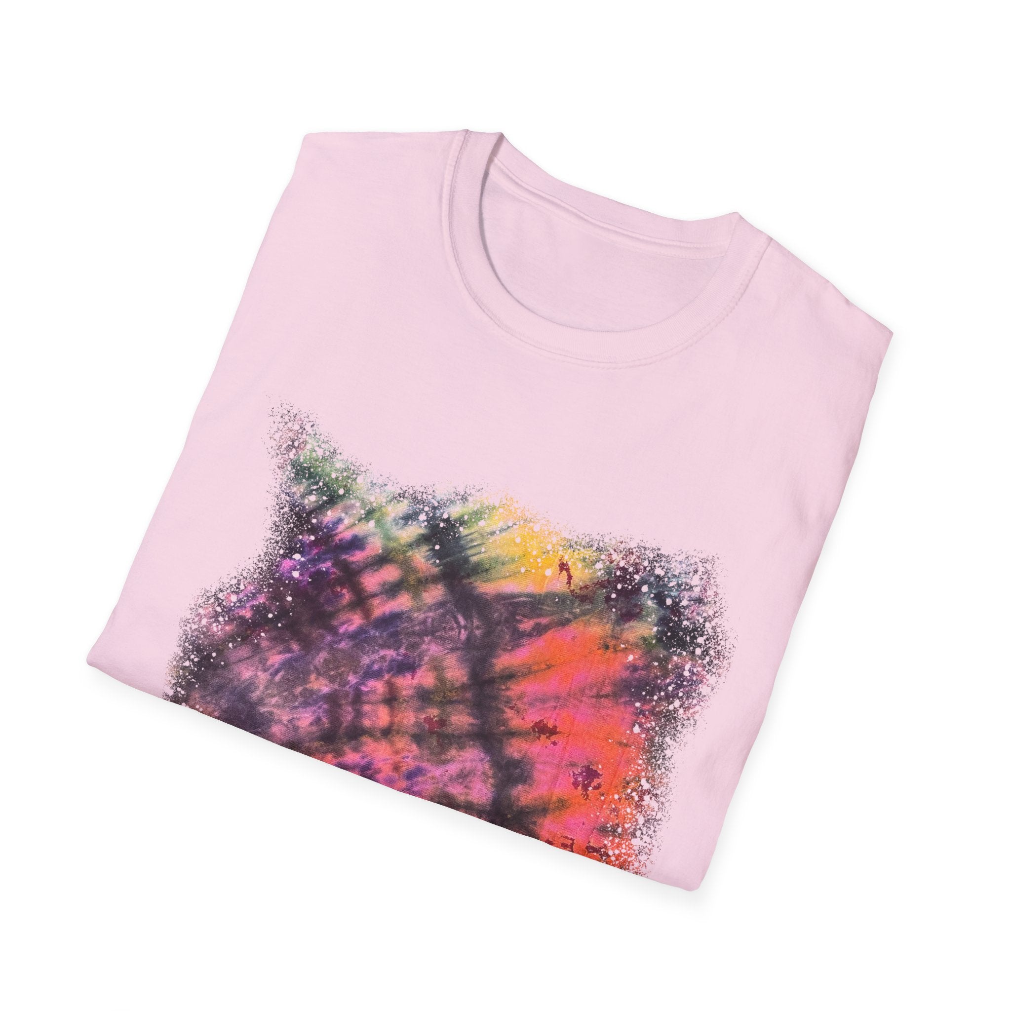 Smash Party 2:  Snowy edge Vibrant Tie-Dye Unisex T-Shirt - Perfect for Festivals, Casual Wear, Gift for Him/Her, Summer Outfits, Comfortable Fashion