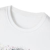 FOCAL POINT:  Kaleidoscope inspired, Colorful Tie-Dye Unisex T-Shirt, Funky Graphic Tee, Casual Summer Wear, Gift for Friends, Vibrant Design, Unique Style