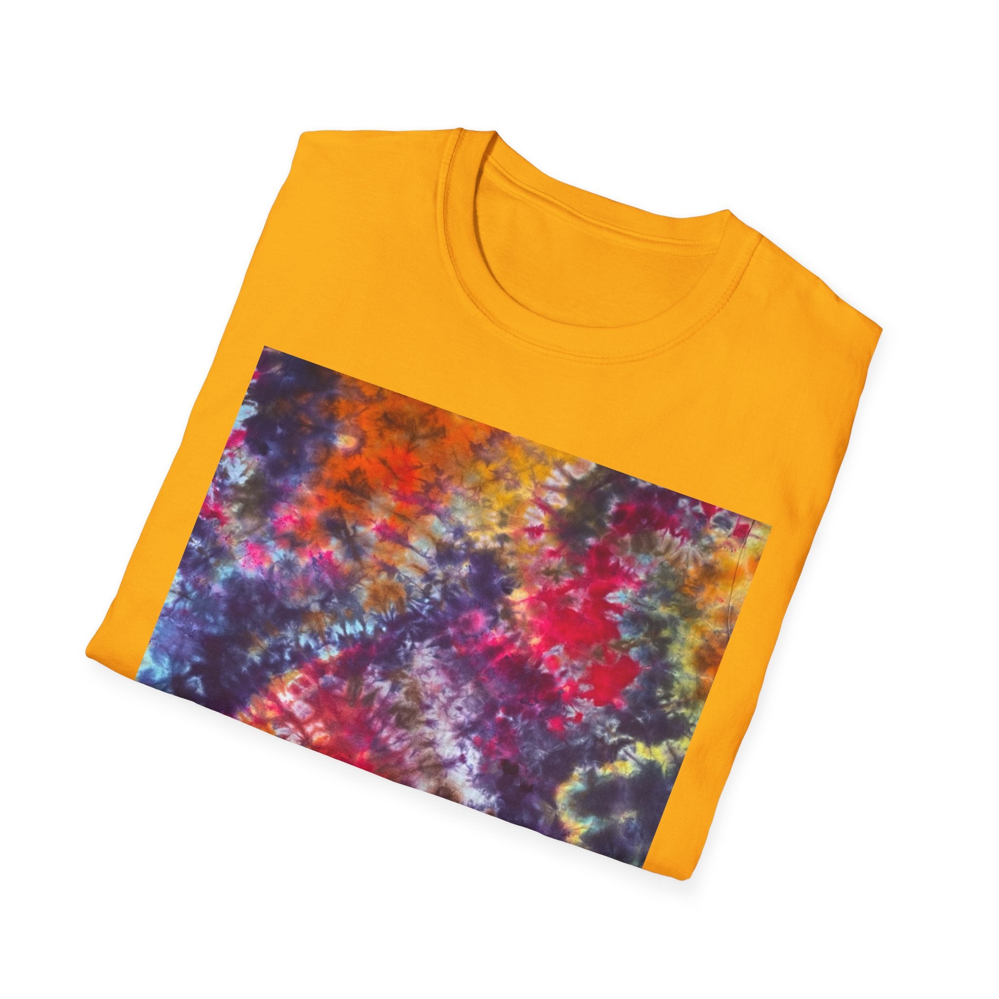 FIFTH DIMENSION: Galaxy style, Vibrant Tie-Dye Unisex T-Shirt - Perfect for Summer Festivals, Casual Outfits, Gifts, Beach Days, and Relaxed Vibes