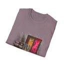 Smoke and Mirrors 2:  Vibrant Art Graphic Tee, Unisex Softstyle T-Shirt, Casual Wear, Stylish Gift, Artistic Fashion, Everyday Comfort, Unique Design