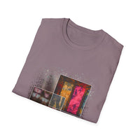 Smoke and Mirrors 2:  Vibrant Art Graphic Tee, Unisex Softstyle T-Shirt, Casual Wear, Stylish Gift, Artistic Fashion, Everyday Comfort, Unique Design