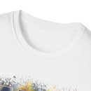 RUBICON:  Chic Vibrant Abstract Art Unisex Softstyle T-Shirt - Casual Wear, Art Lover Gift, Everyday Fashion, Unique Graphic Tee