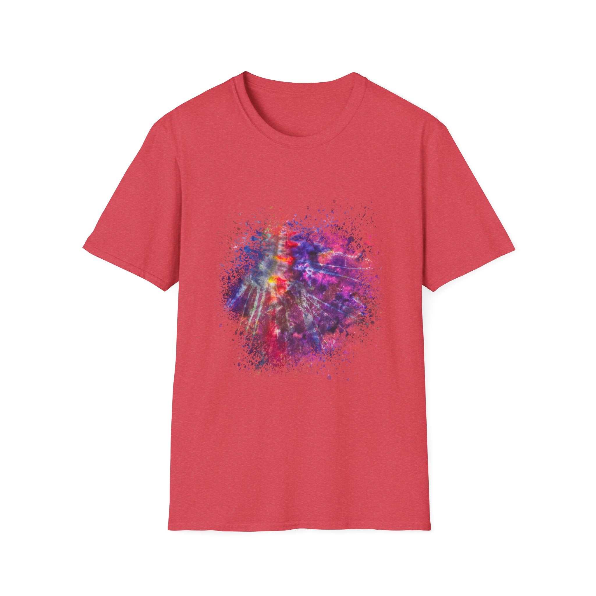 Bombay Blitz 2:  Vibrant Abstract Art T-Shirt | Unisex Softstyle Tee, Colorful Graphic Shirt, Trendy Casual Wear, Unique Gift for Art Lovers