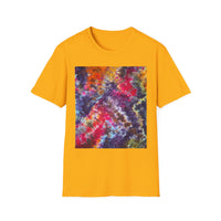 FIFTH DIMENSION: Galaxy style, Vibrant Tie-Dye Unisex T-Shirt - Perfect for Summer Festivals, Casual Outfits, Gifts, Beach Days, and Relaxed Vibes