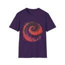 Powerball Bliss 2:  Whimsical Watercolor Spiral T-Shirt, Unisex Tee, Artistic Apparel, Casual Wear, Gift for Art Lovers, Unique Festival Outfit