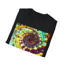 GIDEON: Vibrant swirl Tie-Dye T-Shirt for Festivals, Casual Wear, Spiritual Retreats, Gifts for Friends, Summer Style Essentials