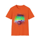 Sidewinder Showdown 2:  Vibrant Artistic Drip T-Shirt, Colorful Graphic Tee, Unisex Rainbow Shirt, Casual Wear, Gift for Art Lovers, Summer Fashion
