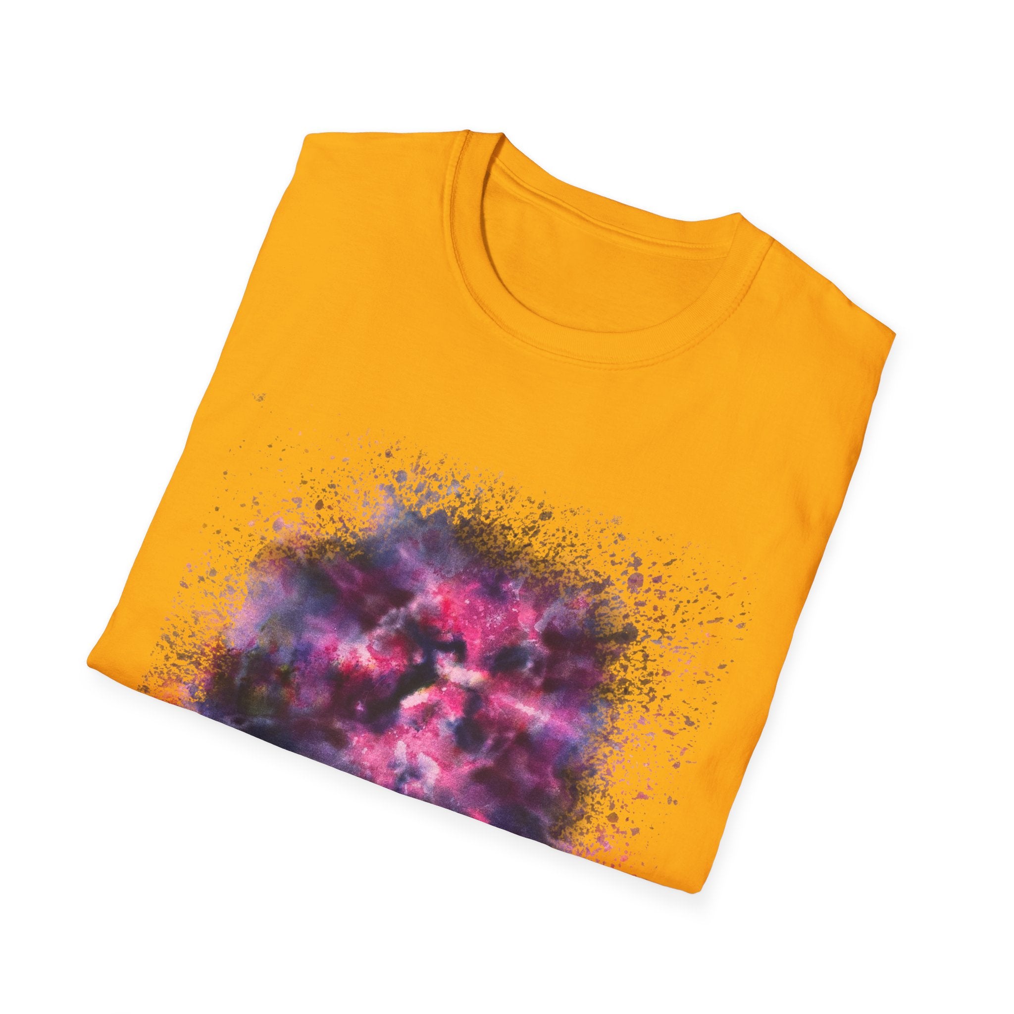 Sundance Citation 2: Galactic Drip Splash Unisex T-Shirt - Cosmic Art Tee, Graphic Shirt for Space Lovers, Gift for Astronomy Fans, Unique Trendy Apparel
