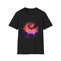Indigo Odyssey 2:  Vibrant Tie-Dye Unisex T-Shirt | Soft Stylish Tee for Festivals, Casual Wear, Gifts, Summer Events, Parties